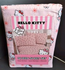 Set lenzuola rosa Hello Kitty