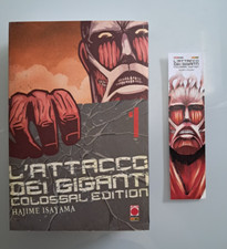 L' Attacco Dei Giganti Colossal Edition n.1  più segnalibro - Planet Manga 2019