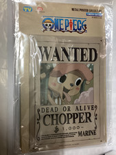 METAL POSTER  ONE PIECE TARGA