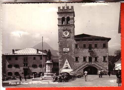 Cartolina pieve cadore b n - cartolina,