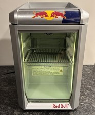 Red Bull Mini Fridge Lighted