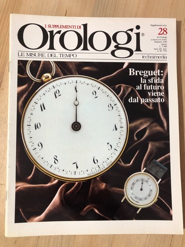 Rivista magazine orologi 90 - orologi, '90