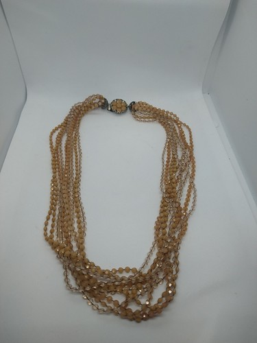 Collana vintage beige - collana,