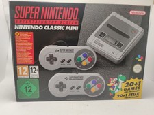 SUPER NINTENDO CLASSIC MINI SNES CONSOLE COMPLETA SCATOLA PAL ITA ADESIVO SIAE