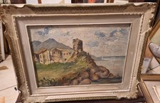 Dipinto olio cartone - dipinto, ad