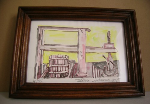 Serigrafia torchio di - torchio,