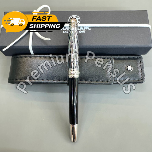 Meisterstuck 163 nero argento