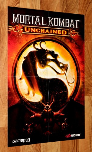 Rarissimo poster mortal kombat - poster,