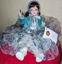 DOLL'S HOUSE Bambola fine porcellana REGINA SCHRECKER , NUOVA x collezionisti