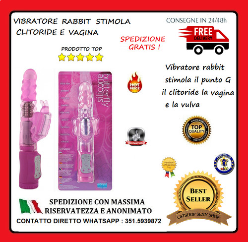 Vibratore rabbit spot 7 - rabbit,