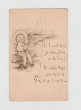 Valentine Boy Fishing If I