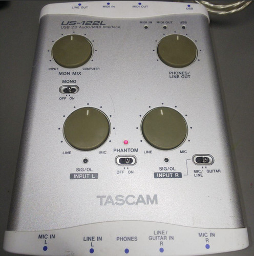 Tascam 122l interfaccia - tascam,