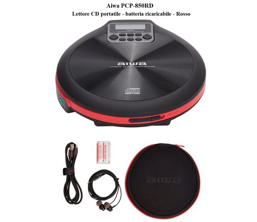 Aiwa pcp 850rd lettore - pcp-850rd,