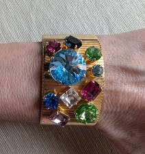 Bracciale Vintage a Fascia Strass