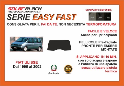 Pellicole oscuranti vetri - vetri, fiat