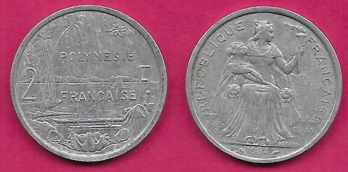 Polinesia francese franchi - polinesia, 2