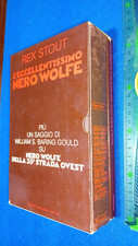 LIBRO ; Rex STOUT - L'ECCELLENTISSIMO NERO WOLFE + 35° STRADA OVEST 1989
