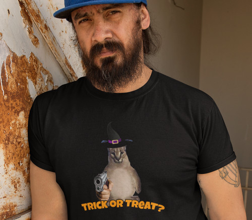 Shirt big floppa halloween - big,