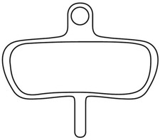 Pastiglie freno bici a disco