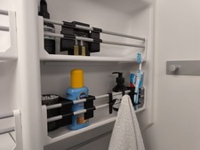 Fissaggio gel doccia bagno per