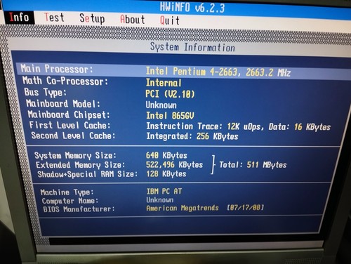 Kit vintage retro ibm - kit, pc