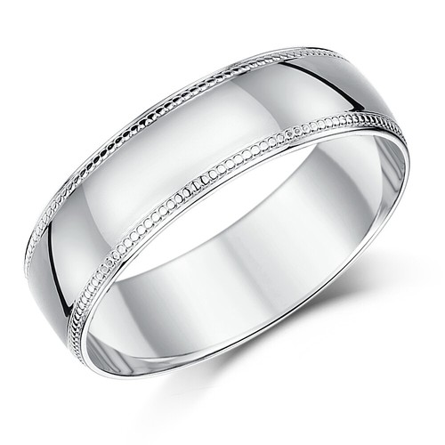 18ct oro bianco matrimonio - oro,