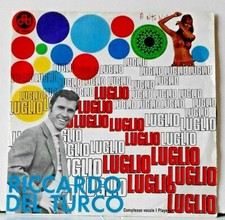 Riccardo del TURCO  -  Luglio  - Il Temporale     (45 giri)
