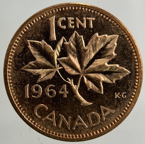 1964 canada one - cent, |
