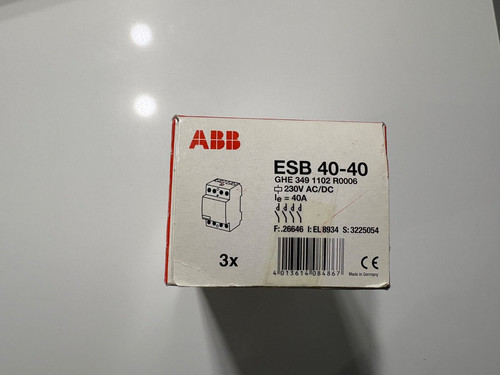 Contattore abb esb - abb, 40-40
