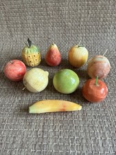 Set frutta pietra alabastro