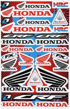 Pro Honda Foglio Adesivo HRC Pista Circuito Accessori Allestimento Carene Grafic