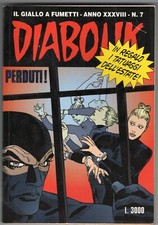DIABOLIK anno XXXVIII n.7 - PERDUTI! - con i tatuaggi
