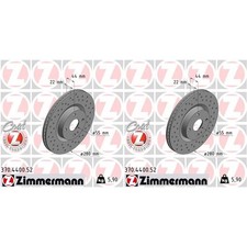 2 dischi freno Zimmermann