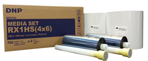Dnp rx1hs 4x6 media - 4x6, print