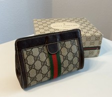 Gucci GG Ophidia Sherry Line Clutch Vintage Ottime Condizioni Originale
