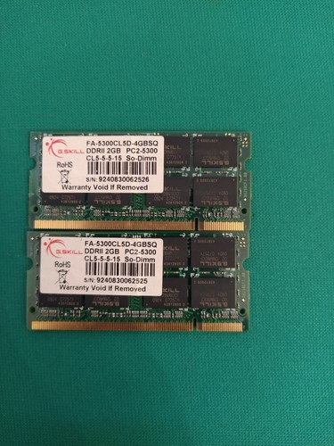 Kit 2x2gb skill - kit,