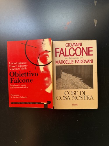 Lotto libri giovanni falcone - libri,