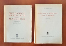 SESINI Ottorino MECCANICA APPLICATA ALLE MACCHINE Parti I,II e III 2 tomi - CEA 