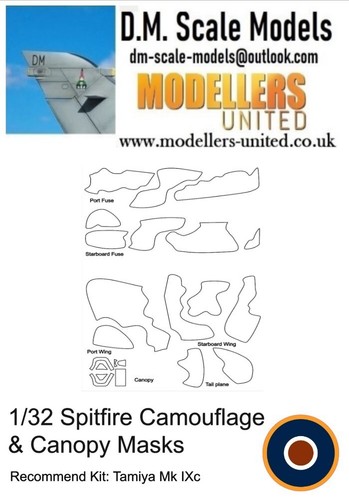 Spitfire mimetico e - 1/32,