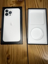 Scatola iPhone 13 Pro 128 gb SILVER ONLY BOX + NO ACCESSORI Ha Un Piccolo Segno