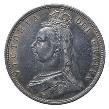 Mezza corona 1887 - Half crown