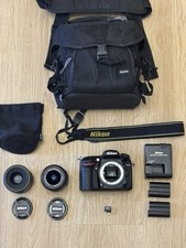 Fotocamera Nikon D7100 + Accessori + 2 Obiettivi Originali Nikon