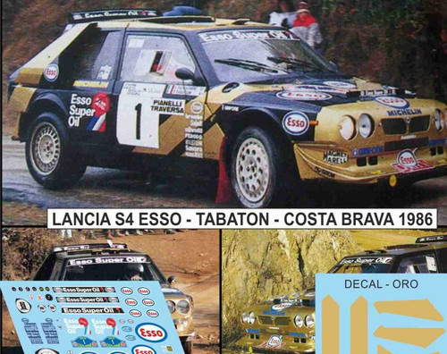 Lancia delta s4 rally - 1/43,
