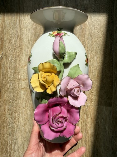 Vaso vintage porcellana - vintage,