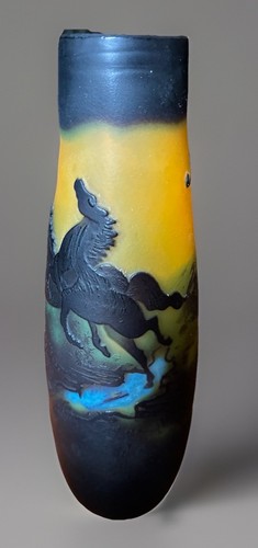 Galle cammeo vaso vetro - galle,