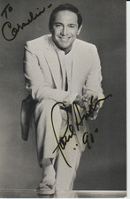 Paul Anka, cartolina insegna