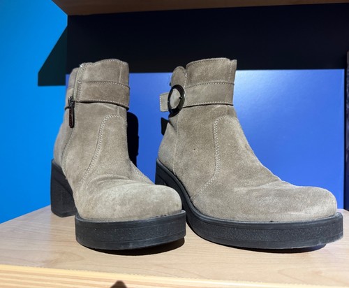 Stivaletti scamosciati donna - stivaletti,