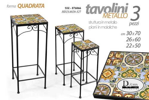 Tavolini comodino colonne - 3,