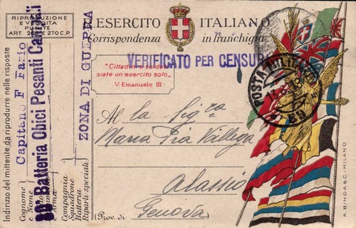 1918 franchigia militare - militare, regio