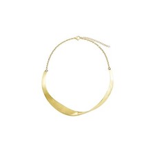 Collana semirigida donna Breil Retwist  dorata TJ3458 acciaio 316L